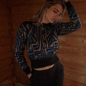 Vintage Christian Dior Knit Sweater